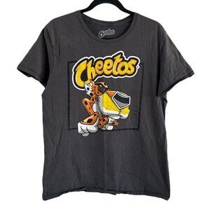 Cheetos Graphic T-Shirt Gray, Sz Large Flaw
